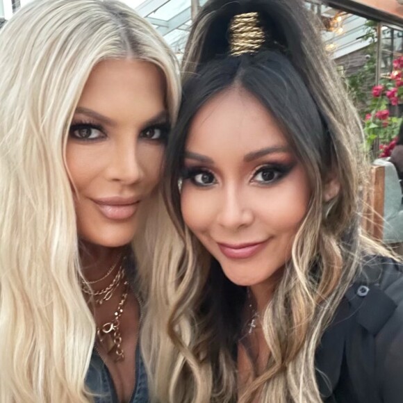 Tori Spelling et Snooki sur Instagram. Le 3 septembre 2021.