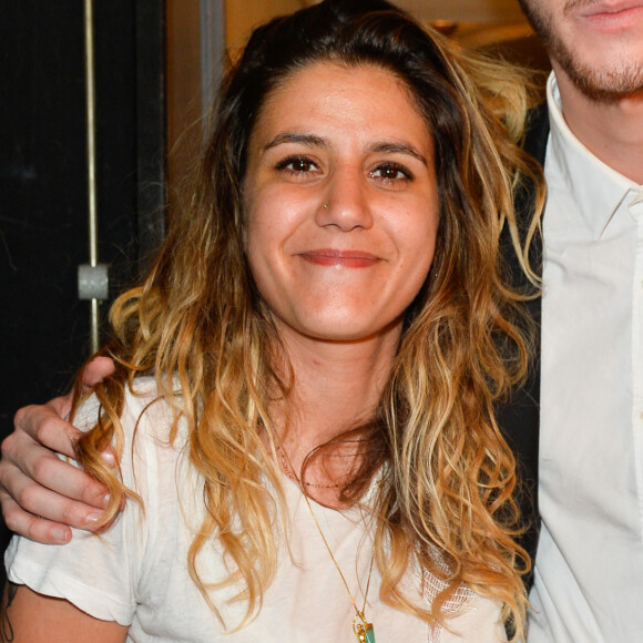 Exclusif - Joana Balavoine (fille de D. Balavoine) et Jean-Baptiste Maunier - Invités et People lors de l'enregistrement de l'émission "On se refait Palmade" au Théâtre de Paris.
