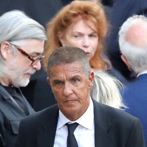 Sami Naceri lors de la cérémonie d'hommage national à Jean-Paul Belmondo à l'Hôtel des Invalides à Paris, France, le 9 septembre 2021. © Dominique Jacovides/Bestimage