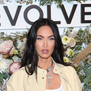 Megan Fox assiste à la soirée d'ouverture de la Revolve Gallery, lors de la Fashion Week de New York. Le 9 septembre 2021.