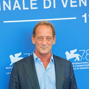 Vincent Lindon au photocall du film "Un Autre Monde" à Venise.