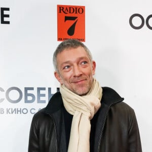 Vincent Cassel lors de la première du film 'Hors Normes' dans le cinéma Karo à Moscou en Russie, le 4 décembre 2019.