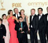 Ariel Winter et l'équipe de Modern Family à la 63e édition des Emmy Awards à Los Angeles en 2011
