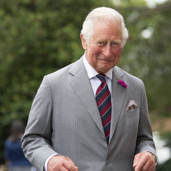 Le prince Charles, prince de Galles, lors d'une visite au Prince's Trust Cymru de Cardiff, Royaume Uni, le 9 juillet 2021. Le prince de Galles continue sa semaine au Pays de Galles comme chaque début d'été. 