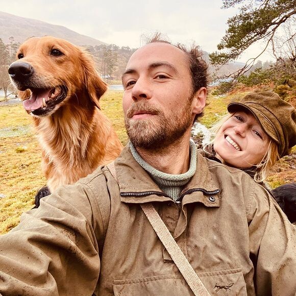 James Middleton et Alizée Thevenet sur Instagram, novembre 2020.
