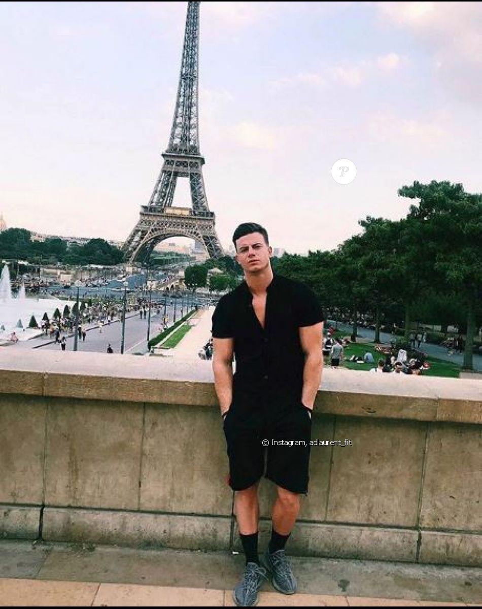 Adrien Laurent à Paris -Instagram, 13 juillet 2018