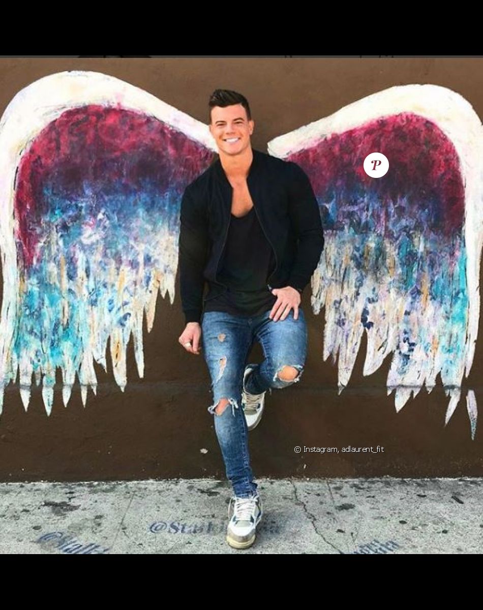 Adrien Laurent sur le tournage des "Anges 10", 14 janvier 2018
