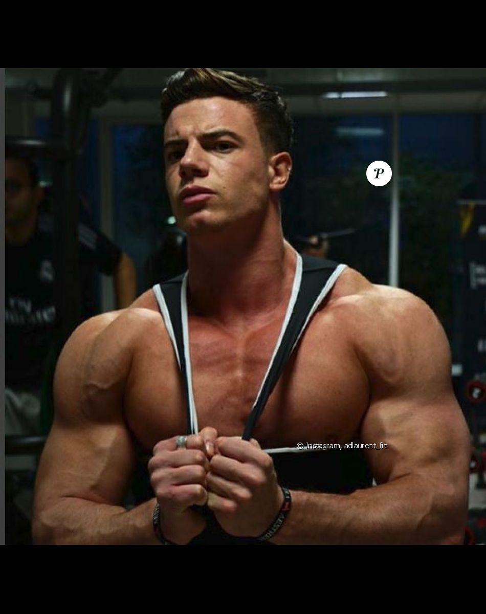 Adrien Laurent dévoile ses muscles sur Instagram, janvier 2018