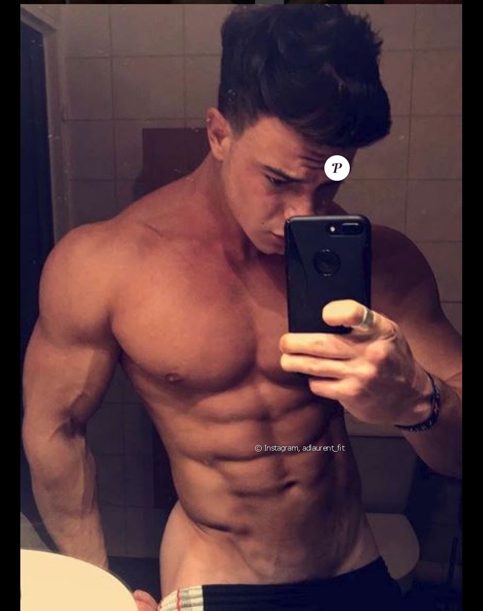 Adrien Laurent dévoile ses muscles sur Instagram, janvier 2018
