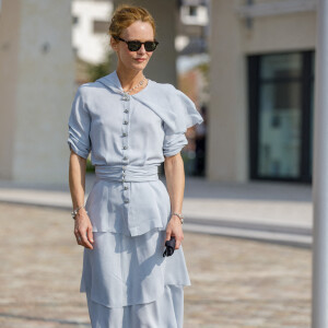 Vanessa Paradis - Inauguration de la place Gabrielle Chanel à Deauville, le 11 septembre 2020. © Olivier Borde / Bestimage