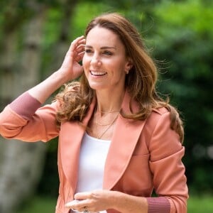 Catherine (Kate) Middleton, duchesse de Cambridge, visite le musée d'histoire naturelle de Londres, au début de l'été.