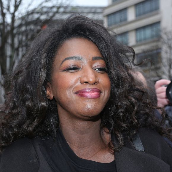 Hapsatou Sy - Arrivées au "Déjeuner des Nommés de la 45ème édition des César 2020" au restaurant le Fouquet's à Paris.