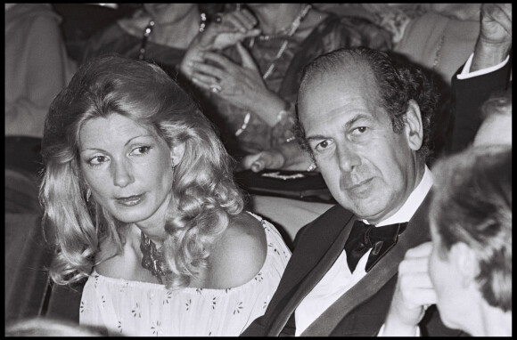 Olivier Giscard d'Estaing et sa femme à l'Opéra à Paris