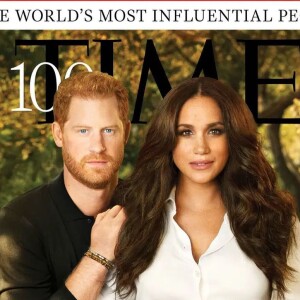 Meghan Markle et le prince Harry font la Une du magazine "Time 100". Septembre 2021