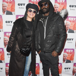 Lââm et son mari Robert Suber assistent à la projection du film "Guy" suivie du concert exceptionnel d'Alex Lutz à Bobino, à Paris. Le 4 décembre 2018. © Coadic Guirec/Bestimage