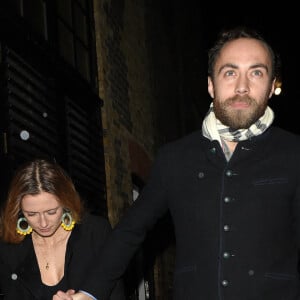 James Middleton et Alizee Thevenet à Londres le 18 décembre 2019.