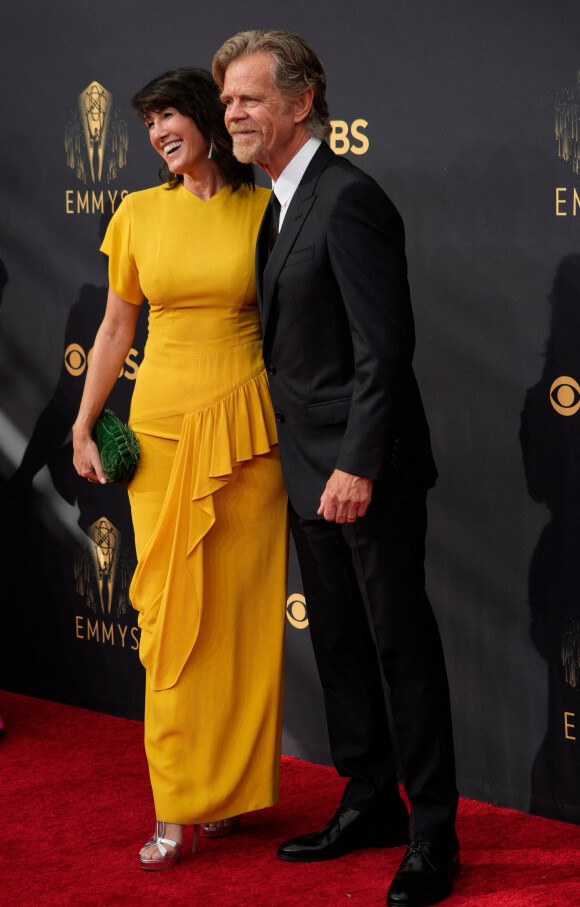 Rachel Winter et William H. Macy assistent aux 73e Emmy Awards à L.A. Live. Los Angeles, le 19 septembre 2021.