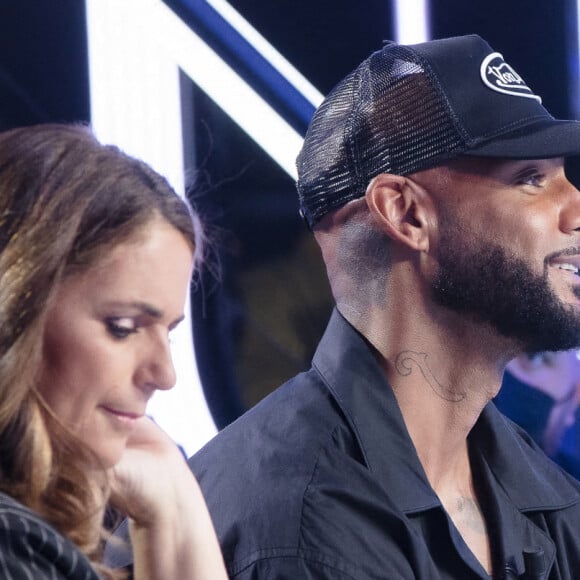Exclusif - Valérie Bénaïm, Booba (Elie Yaffa) - TPMP (Touche Pas à Mon Poste) présenté par Cyril Hanouna, diffusée en direct le 20 Septembre 2021 sur C8 avec Booba venu annoncer son prochain concert au Stade de France - Paris le 20 Septembre 2021 © Jack Tribeca / Bestimage 