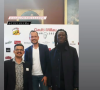 Soirée "Trophées Le Chef" 2021 avec David Gallienne, Mory Sacko et Camille Delcroix. Michel Sarran, viré de "Top Chef", a retrouvé son remplaçant Glenn Viel dans le jury.