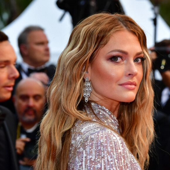 Caroline Receveur à la première de "Les Plus Belles Années d'une Vie" lors du 72ème Festival International du Film de Cannes, le 18 mai 2019. © Rachid Bellak/Bestimage