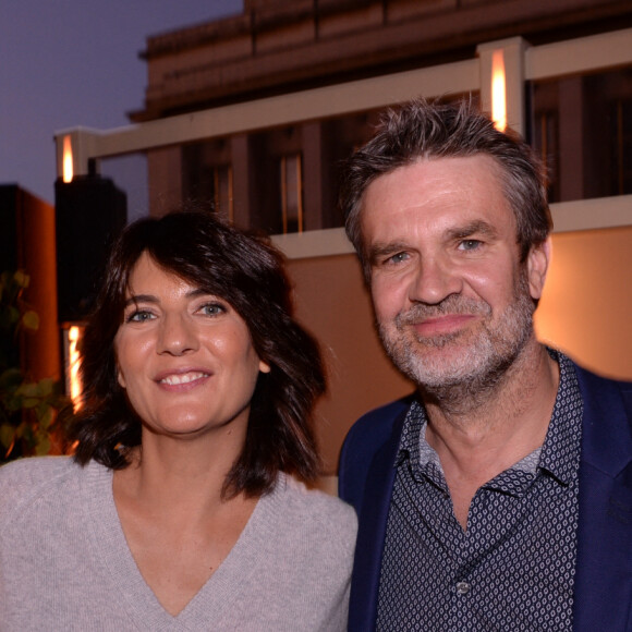 Exclusif - Estelle Denis, Hervé Mathoux - Soirée Orange objectif 2024 au restaurant du café de l'homme à Paris le 23 septembre 2021.  © Rachid Bellak/Bestimage 