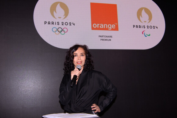 Exclusif - Aïda Touihri - Soirée Orange objectif 2024 au restaurant du café de l'homme à Paris le 23 septembre 2021. © Rachid Bellak/Bestimage 