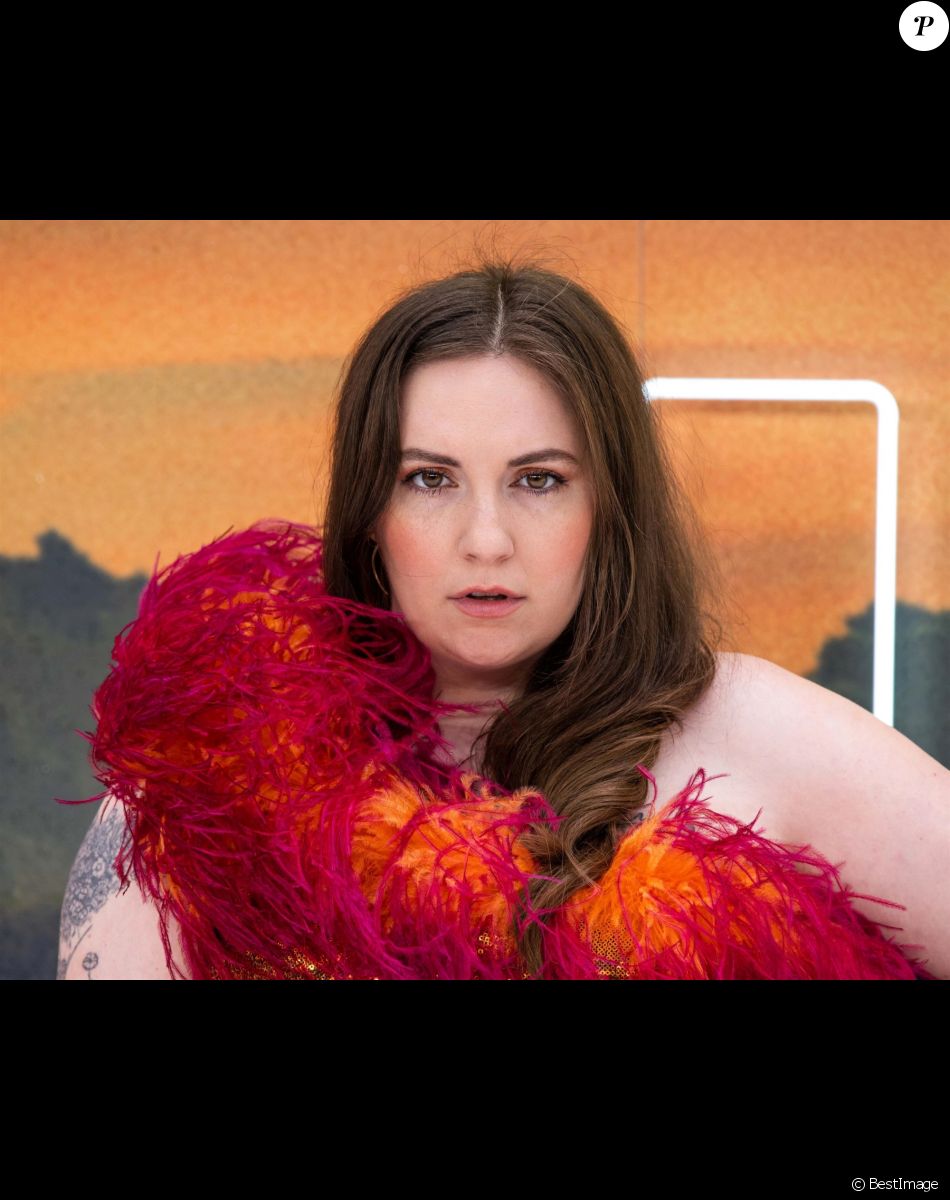 Lena Dunham - Avant-première du film "Once Upon a Time in Hollywood" au Odeon Leicester Square à Londres, le 30 juillet 2019.
