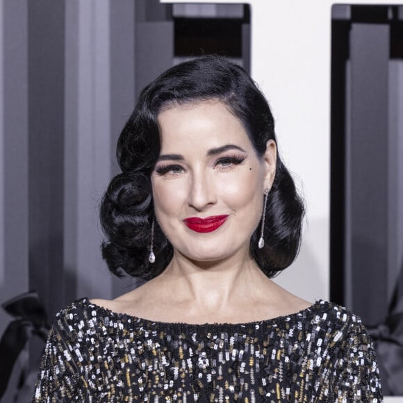 Dita Von Teese - Gala d'ouverture de la saison de la danse 2021/2022 au Palais Garnier à Paris le 24 septembre 2021 © Olivier Borde / Bestimage