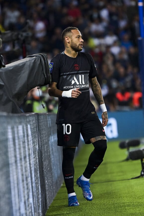 Neymar Jr (PSG) - Match de football ligue 1 Uber Eats PSG - Montpellier (2-0) au Parc des Princes à Paris le 25 septembre 2021 © JB Autissier / Panoramic / Bestimage