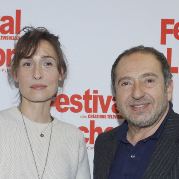 Annelise Hesme, Patrick Timsit - Conférence de presse du festival de Luchon 2020 au campus Eiffel INSEEC à Paris, le 8 janvier 2020. © Christophe Clovis / Bestimage