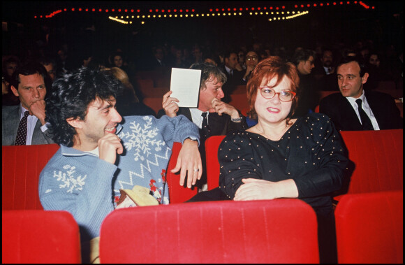 Philippe Berry et Josiane Balasko en 1987.