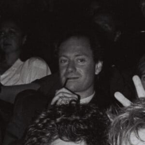 Philippe Berry et Josiane Balasko en 1986 à la première du film "Jean de Florette à Paris.