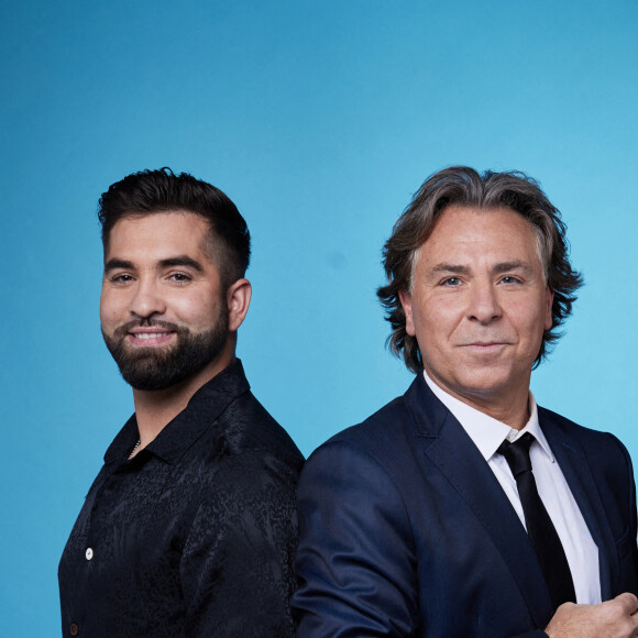 Kendji Girac et Roberto Alagna - Studio - Enregistrement de l'émission "Duos Mystères" à la Seine Musicale à Paris, qui sera diffusée le 12 juin sur TF1 © Gaffiot-Moreau / Bestimage