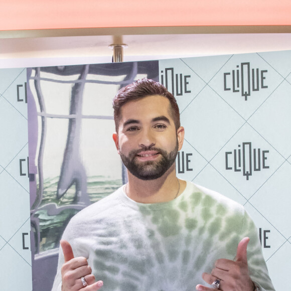 Kendji Girac - Enregistrement de l'émission Clique, présentée par M. Achour et diffusée en clair sur Canal + le 14 mars 2021 - Paris le 12/03/2021 - © Jack Tribeca / Bestimage 