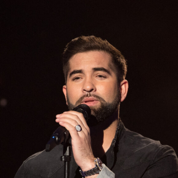 Kendji Girac - Enregistrement de l'émission "La Boîte à Secrets 8", présentée par F.Bollaert et qui sera diffusée le 7 mai sur France 3. Le 19 janvier 2021 © Tiziano Da Silva / Bestimage 