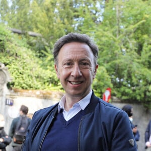 Stéphane Bern à la Villa Napoléon III "Schacher" à Meudon, France, le 3 mai 2021