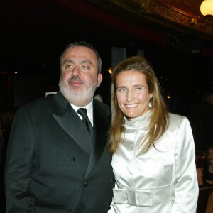 Dominique Farrugia et sa femme Isabelle le 22 février 2003.