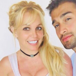 Britney Spears et son fiancé Sam Asghari. Juin 2020