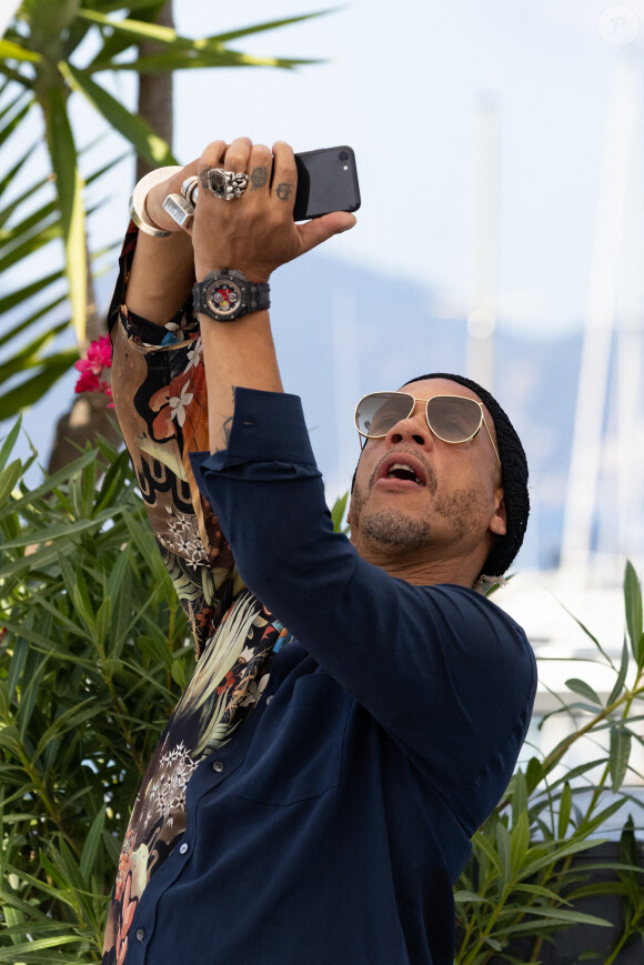 JoeyStarr au photocall du film "Cette musique ne joue pour personne" lors du 74e festival international du film de Cannes. Le 10 juillet 2021. © Borde / Jacovides / Moreau / Bestimage
