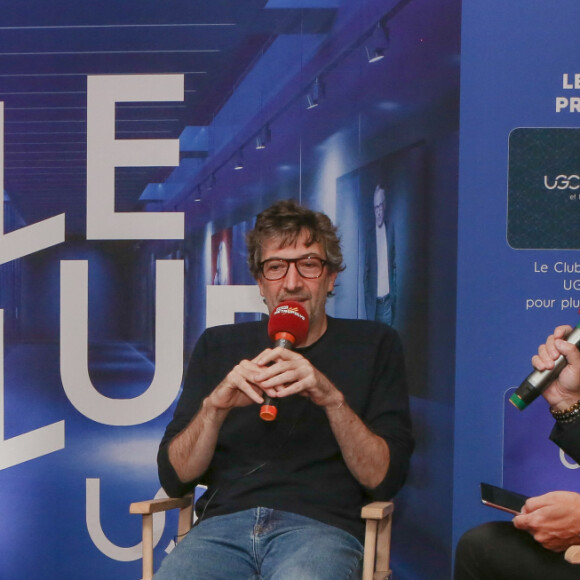 Exclusif - Jean-Paul Rouve et François Desagnat lors du festival CineComédies à Lille, le 1er octobre 2021. © Stéphane Vansteenkiste/Bestimage