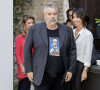 Luc Besson sur le photocall de son film "Valérian et la Cité des mille planètes" à Rome en Italie le 13 septembre 2017.
