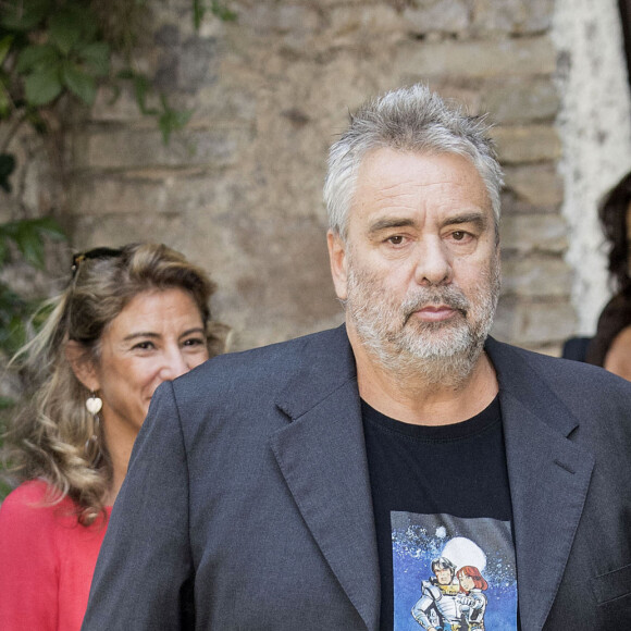 Luc Besson sur le photocall de son film "Valérian et la Cité des mille planètes" à Rome en Italie le 13 septembre 2017.