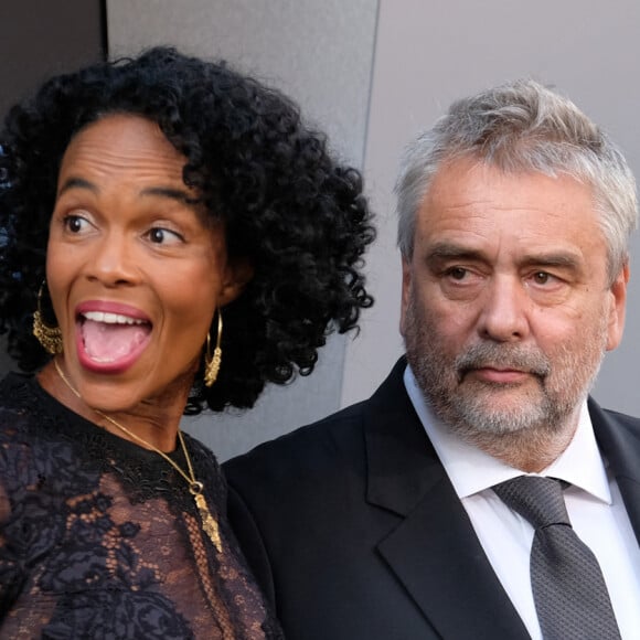 Luc Besson avec sa femme Virginie Besson-Silla - Première de "Valerian and the City of a Thousand Planets" au théâtre Chinois à Hollywood, le 17 juillet 2017. © Chris Delmas/Bestimage