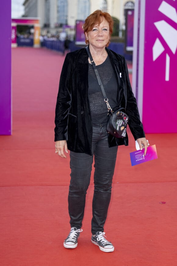 Eva Darlan - Première du film "L'amour c'est mieux que la vie" lors de la 47e édition du Festival du Cinéma Américain de Deauville, le 9 septembre 2021. © Olivier Borde / Bestimage