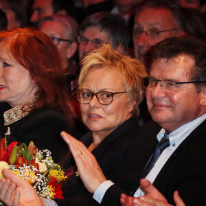 Eva Darlan, Muriel Robin - Remise de prix lors du 21e Festival des créations Télévisuelles de Luchon le 9 février 209. © Patrick Bernard / Bestimage