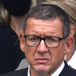 Dany Boon - Sorties - Obsèques de Jean-Paul Belmondo en l'église Saint-Germain-des-Prés, à Paris le 10 septembre 2021. © Dominique Jacovides / Bestimage 
