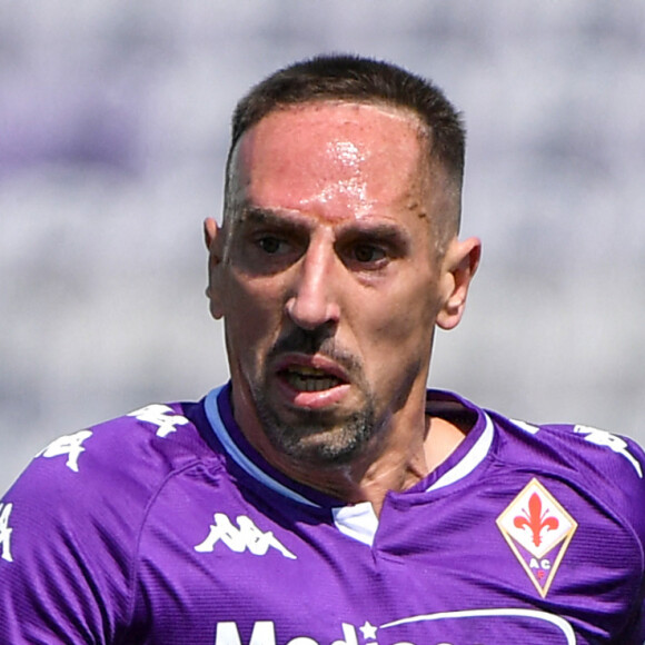 Franck Ribery de l'ACF Fiorenta lors du match de championnat Serie A opposant la Fiorentina à Juventus au stade Artemio Franchi à Florence, Italie, le 25 avril 2021. © Inside/Panoramic/Bestimage