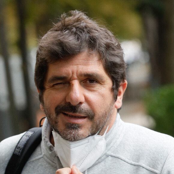 Patrick Fiori - Arrivées enregistrement de l'émission "Vivement dimanche prochain" qui sera diffusée le 05 septembre 2021 au Studio Gabriel à Paris, France, le 01 septembre 2021. © Christophe Clovis / Bestimage 