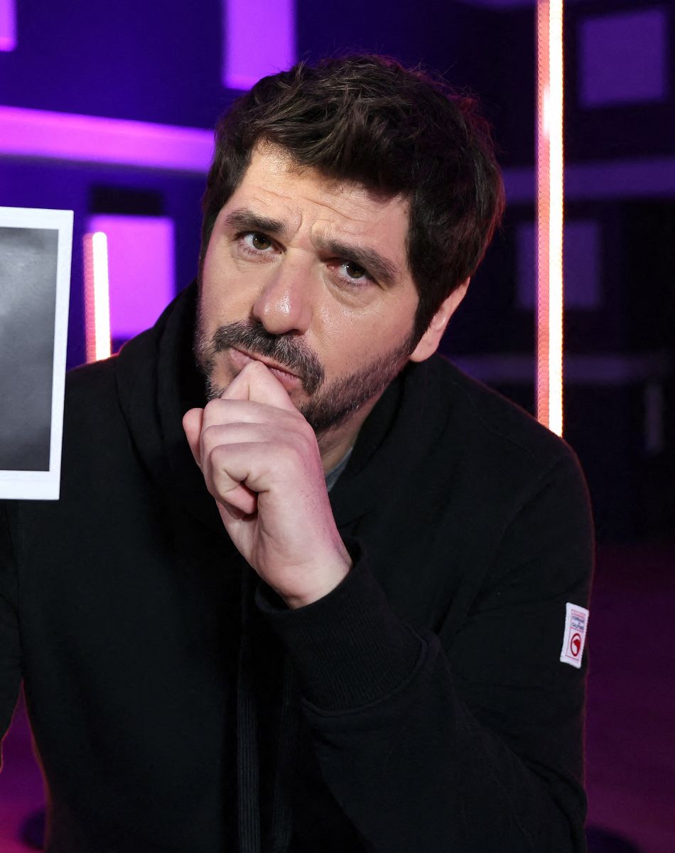 Patrick Fiori - Répétitions de l'émission "Duos Mystères" à la Seine Musicale à Paris, qui sera diffusée le 26 février 2021 sur TF1. Le 2 février 2021 © Gaffiot-Moreau / Bestimage