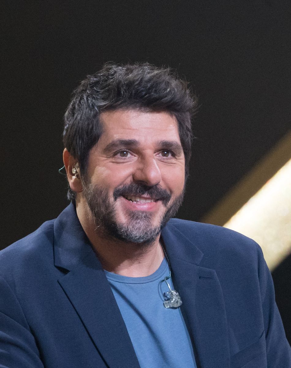 Patrick Fiori - Enregistrement de l'émission "La Lettre", présentée par S.Davant, le 16 octobre 2020 © Cyril Moreau / Bestimage